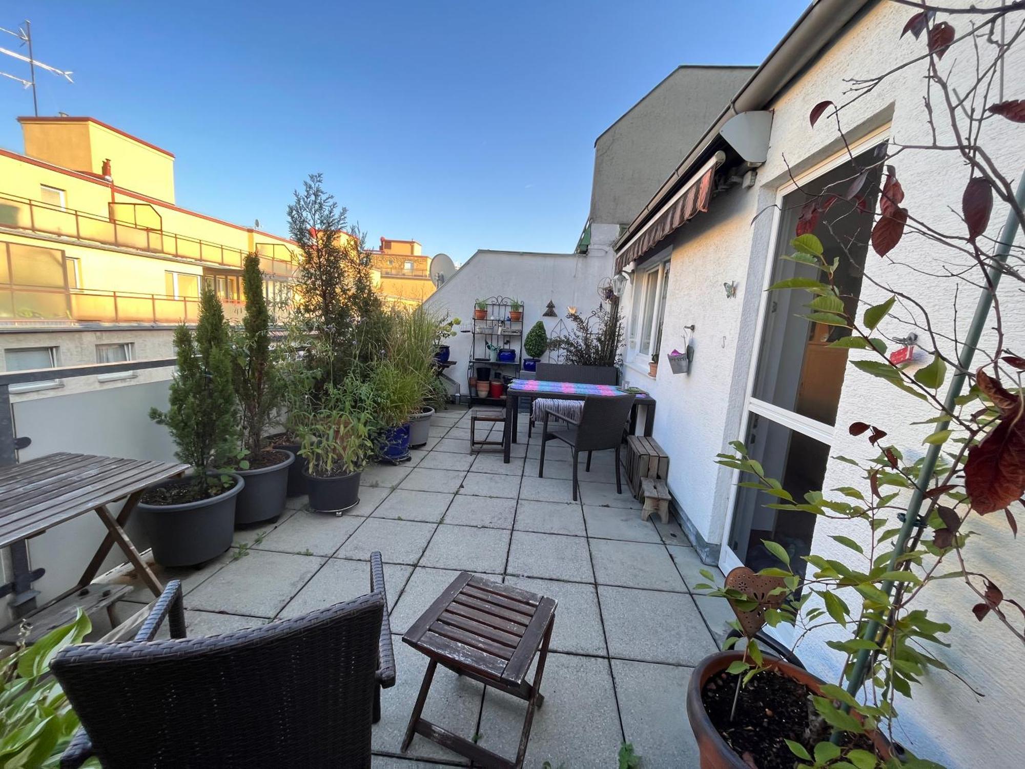 Gemuetliche Dachterrassen Whg Apartment Виена Екстериор снимка